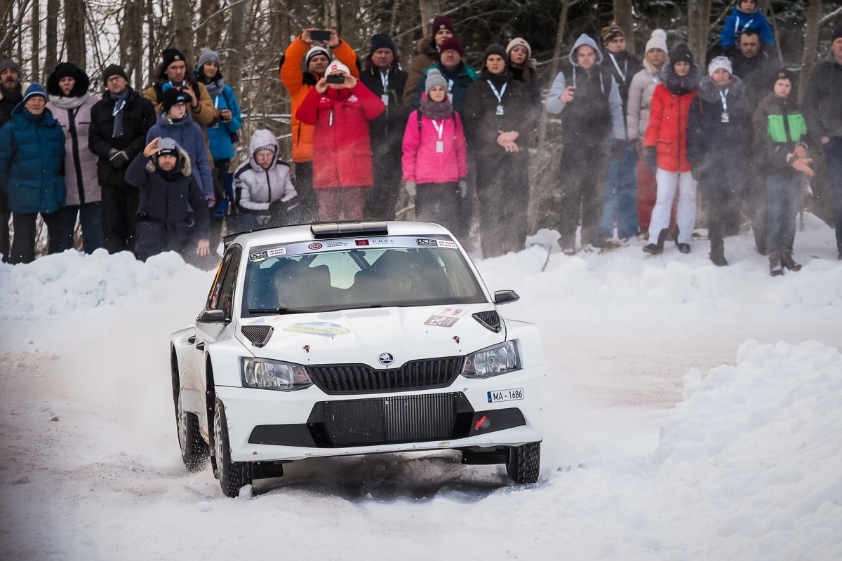 Team ASRT successfully finished first rally with "Skoda Fabia R5"